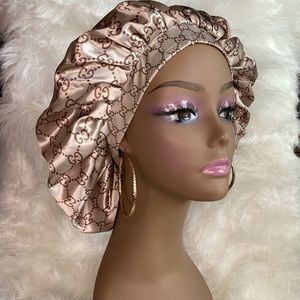 High quality designer inspired hair bonnet